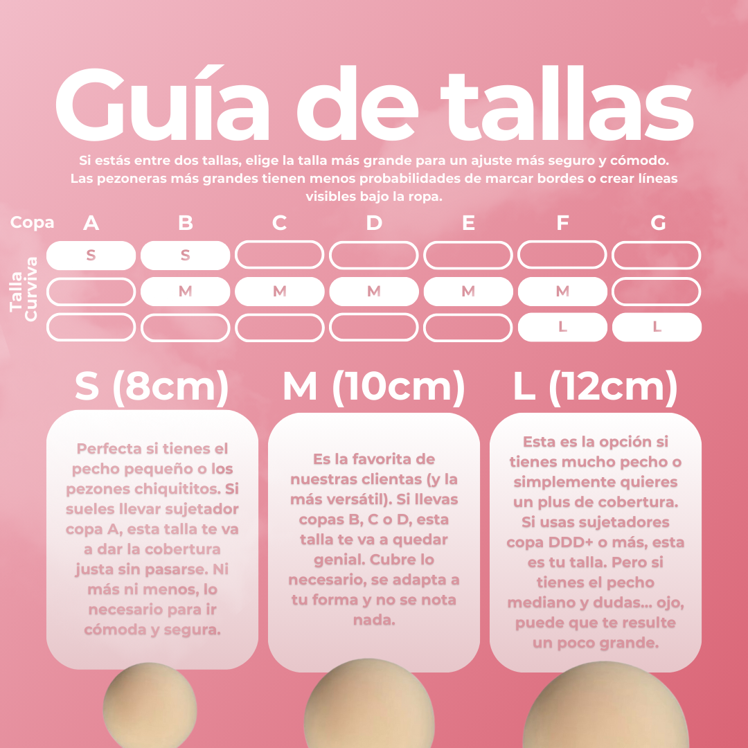 Pack de Pezoneras con Adhesivo